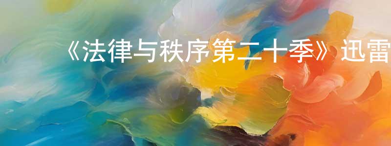 陈宇荣的动漫综艺大全,《法律与秩序第二十季》迅雷下载/在线观看-犯罪历史-美剧天堂